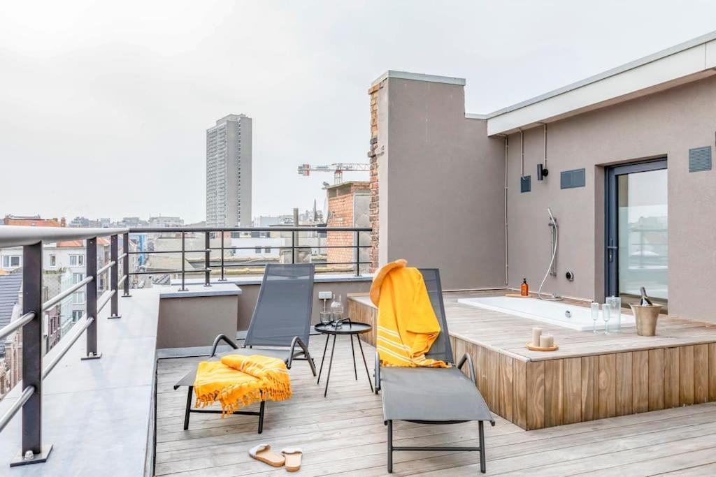 Love Nest - Your Cosy Penthouse Ostenda Zewnętrze zdjęcie
