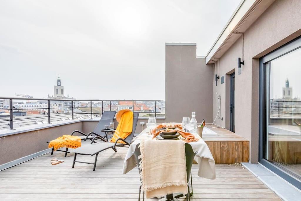Love Nest - Your Cosy Penthouse Ostenda Zewnętrze zdjęcie